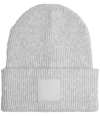 BB336R (B336R) Deep Cuff Tonal Patch Beanie Cloud Grey colour image